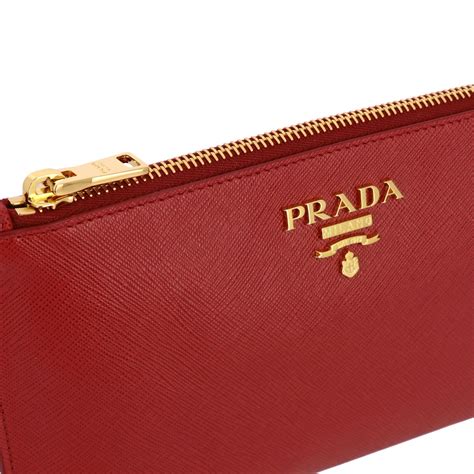 prada clutch leather covered snap|prada leather clutches.